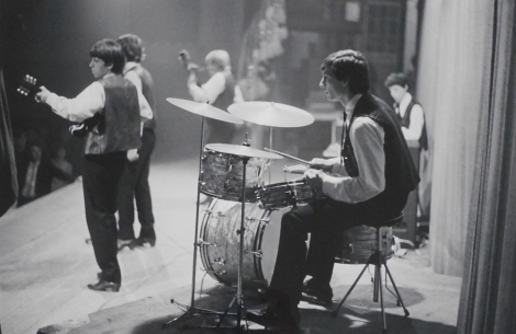 After Philip Townsend (1940-2016). Rolling Stones; Studio 1, 1963, photographic print released in November 2008, limited edition 452/495, signed in pencil, 30cm x 44cm, with certificate of authenticity.