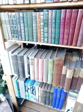 A quantity of general books, to include Letters of Robert Louis Stevenson, 2 vols, The Life of Robert Louis Stevenson, 2 vols, Blackmore (RP) Lorna Doone, Bunyan Selected Works, The Life of Samuel Johnson, various paperback and hardback books, various boo