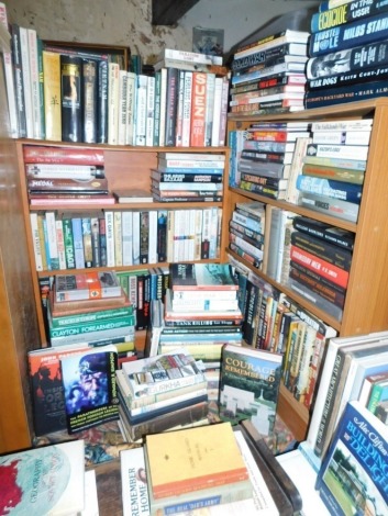 A large quantity of books relating to post second World War military operations, conflicts, and other warfare related subjects, to include MI5 and MI6, The SAS, books on medals, etc. This lot is situated in 14 East St, Horncastle, LN9 6AZ for Viewing on 