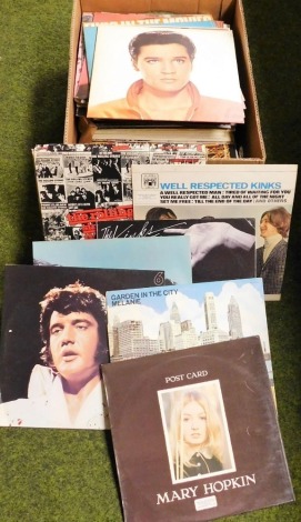 LPs, including Elvis Presley, Bob Dylan, The Kinks, and The Rolling Stones Singles Collection, The London Years. (a quantity)