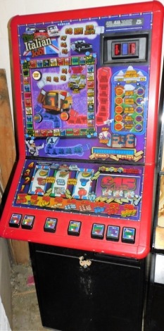 A Maygay The Italian Job fruit machine. Buyer Note: WARNING! This lot contains untested or unsafe electrical items. It is supplied for scrap or reconditioning only. TRADE ONLY