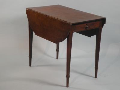 A George III mahogany Pembroke table