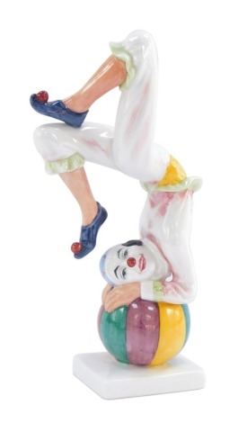 A Royal Doulton Tumbling figure, HN3283, 23cm high.