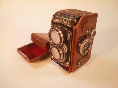 A Rolleiflex by Rolleiflex TLR camaera by Franke & Haidecke