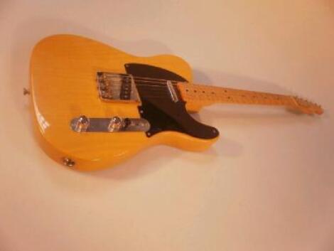 A Fender 1952 replica vintage Telecaster guitar