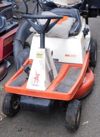 A Simplicity petrol ride-on mower, Model 3108, electric start.