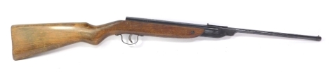 A Webley & Scott Webley Junior air rifle, 92cm long.