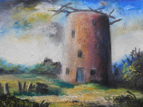 •Clifford Edgar Levi Knight (1930-2016). Morden Mill, oil on canvas, signed and dated 2014, 30cm x 40cm.