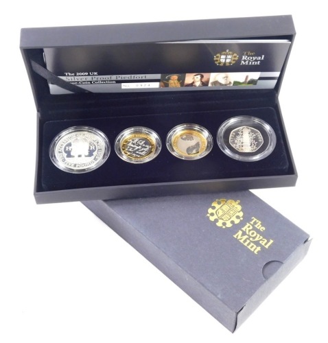 THE2008UK SilverProof Piedfort Four-Coin