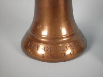 A set of four bell metal weights for the City of Lincoln - 2