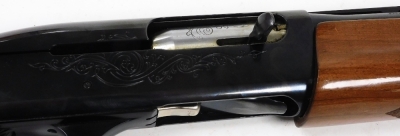 A Remington model 1100 self loading pump-action shotgun, Serial No. L140119V. NB. A current valid Shotgun Certificate will be required to view and bid for this lot. For Sale by Tender with final bids to be submitted by 10am Saleday - 3