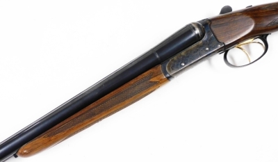 A Vickers 12 bore side by side shotgun, non-ejector, Serial No.122279. NB. A current valid Shotgun Certificate will be required to view and bid for this lot. For Sale by Tender with final bids to be submitted by 10am Saleday - 2