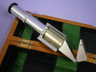 A cased wine refractor