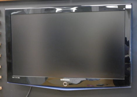 A Samsung 40" flat screen television. Note: VAT is payable on the hammer price of this lot at 20%. To be sold upon instructions from Grantham Ceilings & Interiors Ltd (in proposed liquidation), viewing and collection is from their premises at Ellesmere Bu