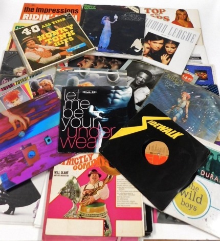 LPs, mainly 1970s/80s, including Barry White, Toya Wilcox, Sade, Eagles, and Steve Nicks.