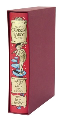 Lang (Andrew). The Crimson Fairy Book, illustrated by Tim Stevens, gilt tooled red cloth, with slip case, published by The Folio Society 2011. - 3