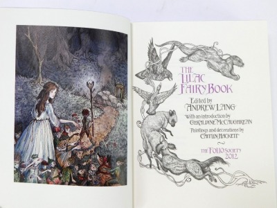 Lang (Andrew). The Lilac Fairy Book, illustrated by Caitlin Hackett, silver tooled lilac cloth, with slip case, published by The Folio Society 2012. - 4