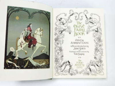 Lang (Andrew). The Olive Fairy Book, illustrated by Kate Baylay, gilt tooled olive cloth, with slip case, published by The Folio Society 2012. - 4