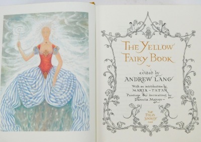 Lang (Andrew). The Yellow Fairy Book, illustrated by Danuta Mayer, silver tooled yellow cloth, with slip case, published by The Folio Society 2008. - 4