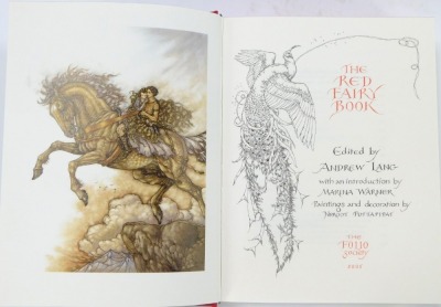 Lang (Andrew). The Red Fairy Book, illustrated by Niroot Puttapipat, gilt tooled red cloth, with slip case, published by The Folio Society 2008. - 4