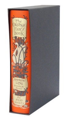 Lang (Andrew). The Orange Fairy Book, illustrated by Tomislav Tomic, gilt tooled orange cloth, with slip case, published by The Folio Society 2013.