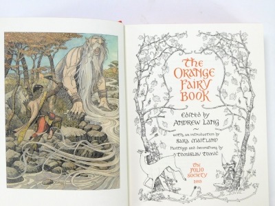 Lang (Andrew). The Orange Fairy Book, illustrated by Tomislav Tomic, gilt tooled orange cloth, with slip case, published by The Folio Society 2013. - 2