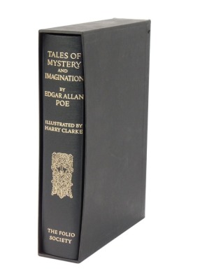 Poe (Edgar Allan). Tales of Mystery and Imagination, illustrated by Harry Clark, gilt tooled black cloth, with slip case, published by The Folio Society 1999.