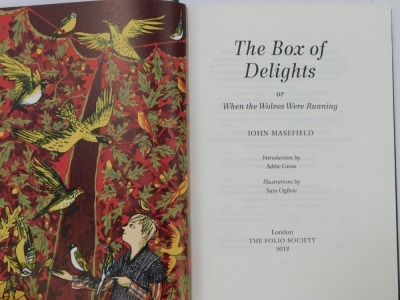 Masefield (John). The Box of Delights, 1 volume in slip case published by the Folio Society. - 2