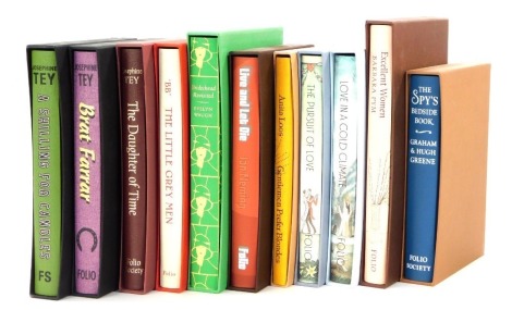 Greene (Graham and Hugh). The Spy's Bedside Book, Pym (Barbara), Excellent Women, and others 11 volumes in slip cases published by the Folio Society.