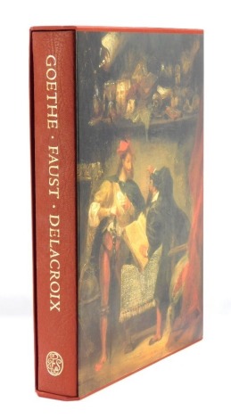 Johann Wolfgang Goethe. Faust , 1 volume in slip case, illustrations by Delacroix published by the Folio Society.