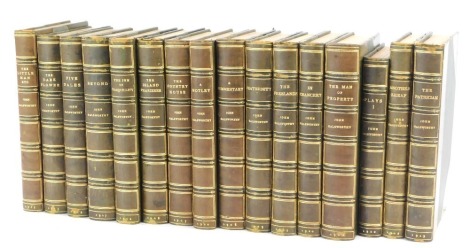 Galsworthy (John). The Country House, The Patrician, various others, second edition February 1919, Heinemann Publishing. (a quantity)