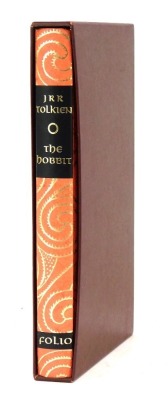 Tolkien (J R R). The Hobbit, one volume in slip case published by The Folio Society - 4