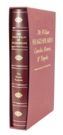 The Norton Facsimile. The First Folio of Shakespeare, one volume in slip case published by The Folio Society