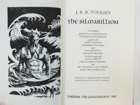 Tolkien (J R R). The Silmarillion, one volume in slip case published by The Folio Society