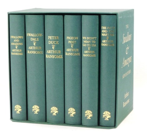 Ransome (Arthur). The Swallows & Amazons Adventures, six volumes in slip case published by The Folio Society