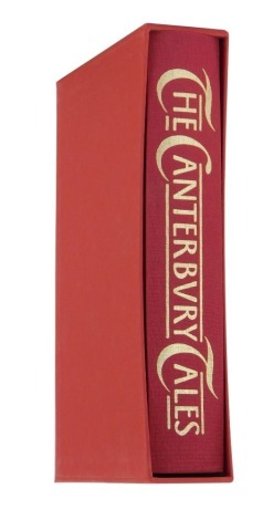 Chaucer (Geoffrey). The Canterbury Tales, one volume in slip case published by The Folio Society