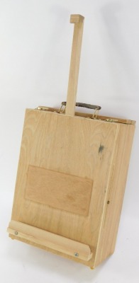 A modern plywood artist's easel or carrying case. - 3