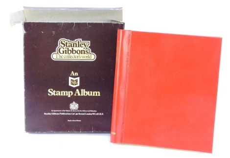 Philately. The Simplex Blank stamp album, unused.