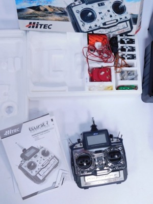 BT - An Ares Recon FPV drone, and an Eclipse Competition 7QPCM radio controlled system, boxed. (2) - 2