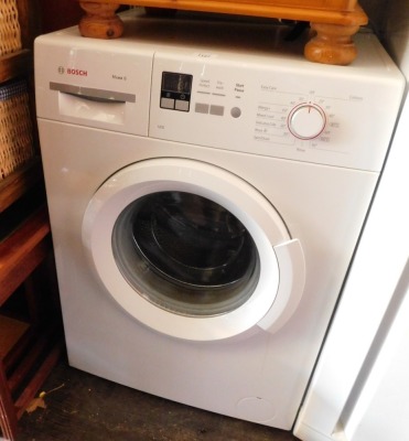 A Bosch Maxx 6 washing machine.