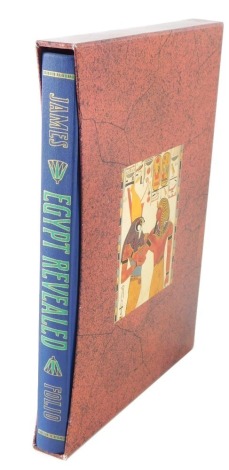 James Egypt Revealed, a hardback book by The Folio Society, in slip case.