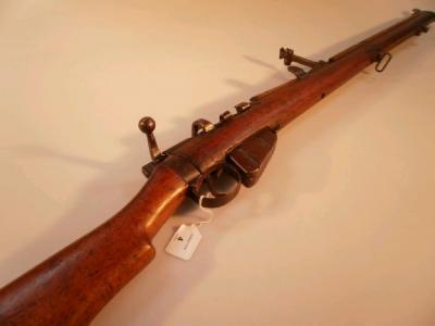 An Enfield bolt action rifle B\ASMLE