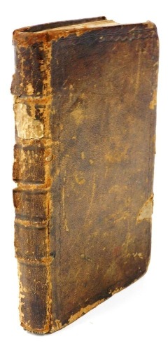 Attributed to Mary Ketilby; A collection of recipes in cookery, calf bound, frontis lacking.