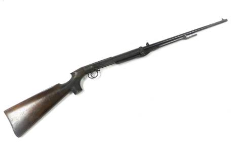 A BSA improved model D air rifle, number 6894.