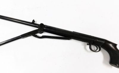 A BSA improved model D air rifle, number 6894. - 4