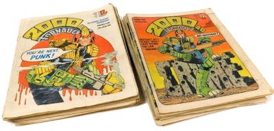 2000AD and Tornado comics, circa 1980's. (a quantity)