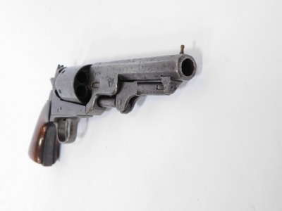 A .35 calibre Continental Colt patent system revolver, 29cm. - 2