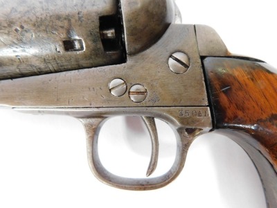 A .35 calibre Continental Colt patent system revolver, 29cm. - 4