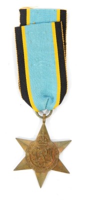 The Aircrew Europe Star medal.