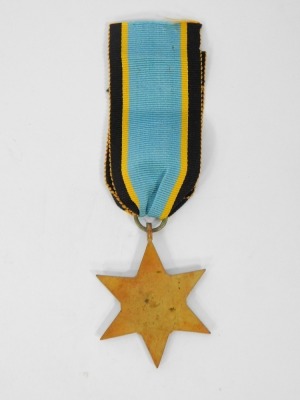The Aircrew Europe Star medal. - 2